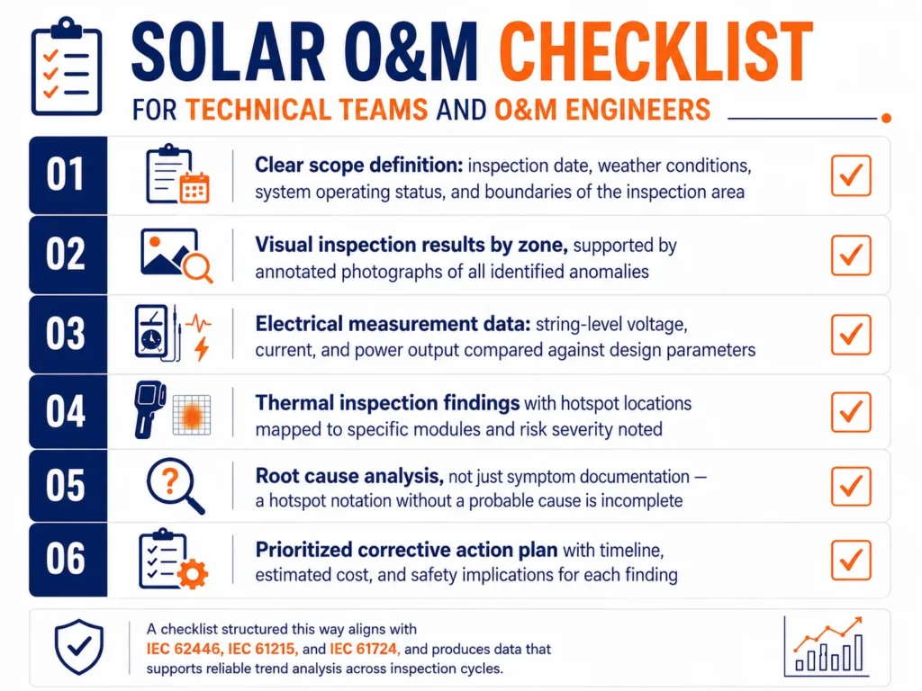 Solar Panel Maintenance Checklist: Standard O&M Guide [2026]